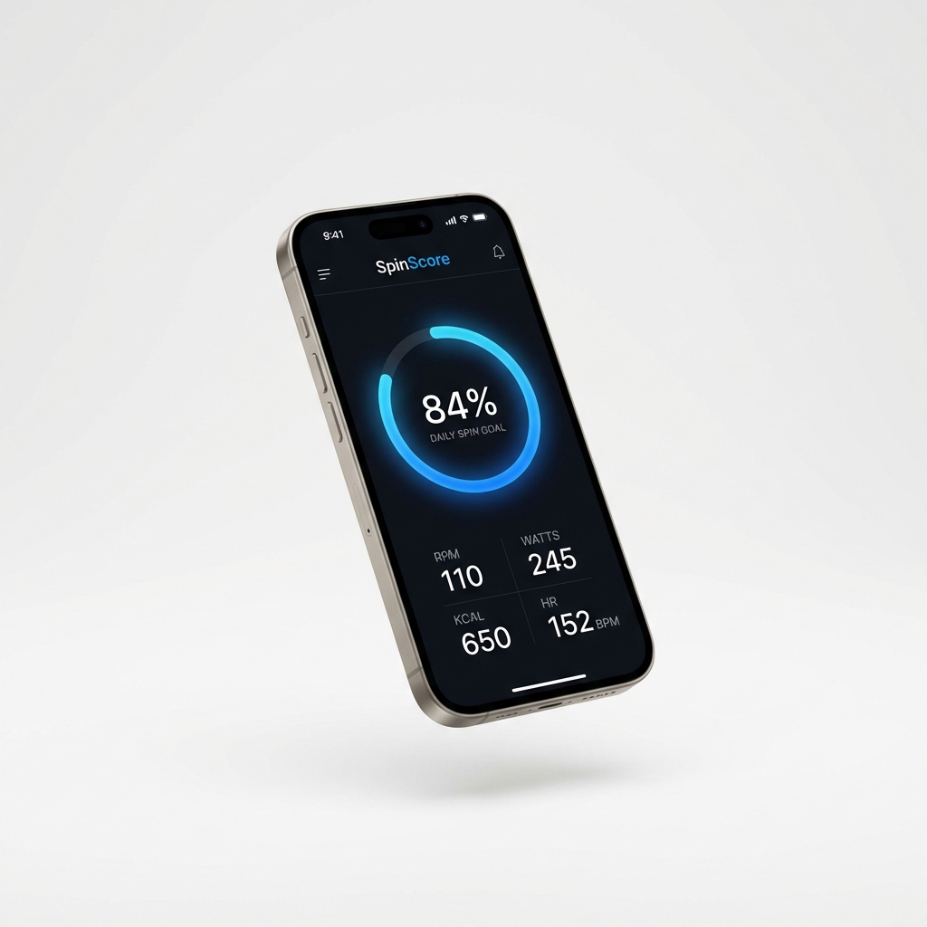 SpinScore App Mockup